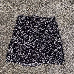 buttoned ASOS mini skirt
